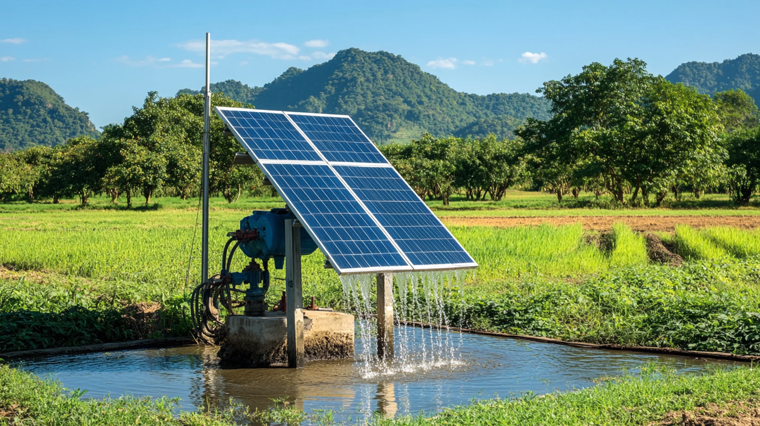 Solusi energi terbarukan untuk pertanian dan irigasi