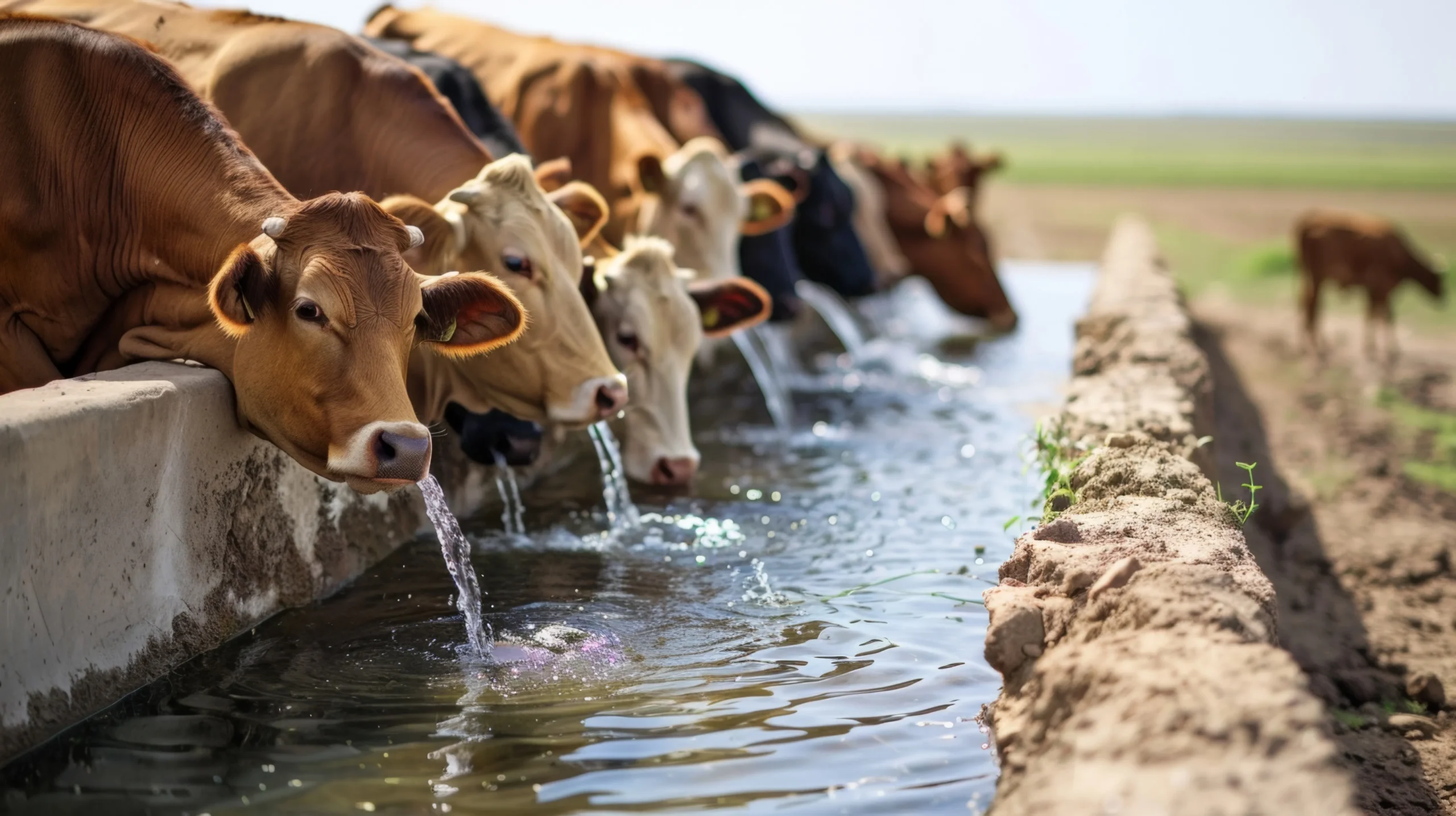 Solar water pumping for livestock water supply