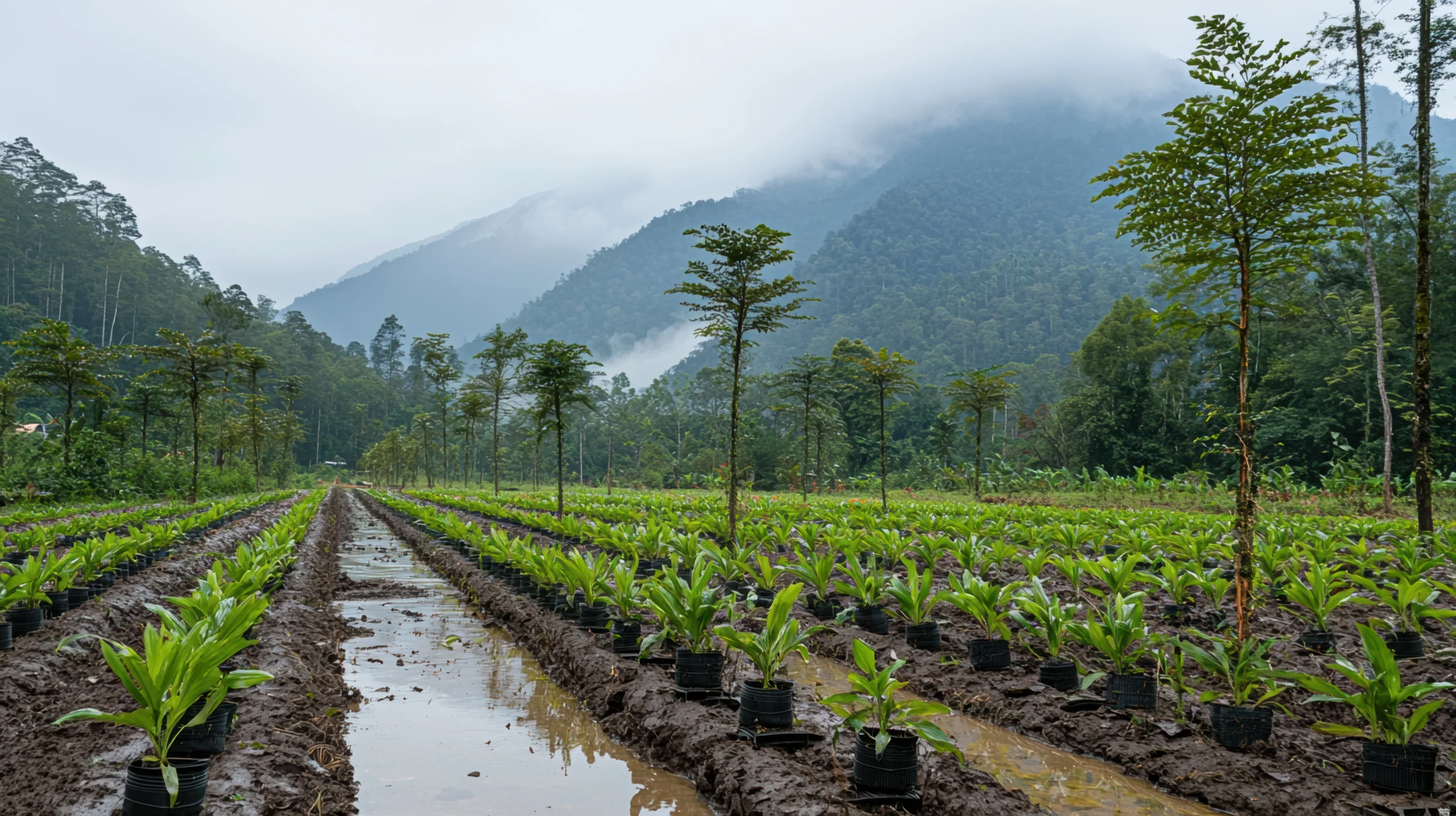 PATS water pumping for plantation operations