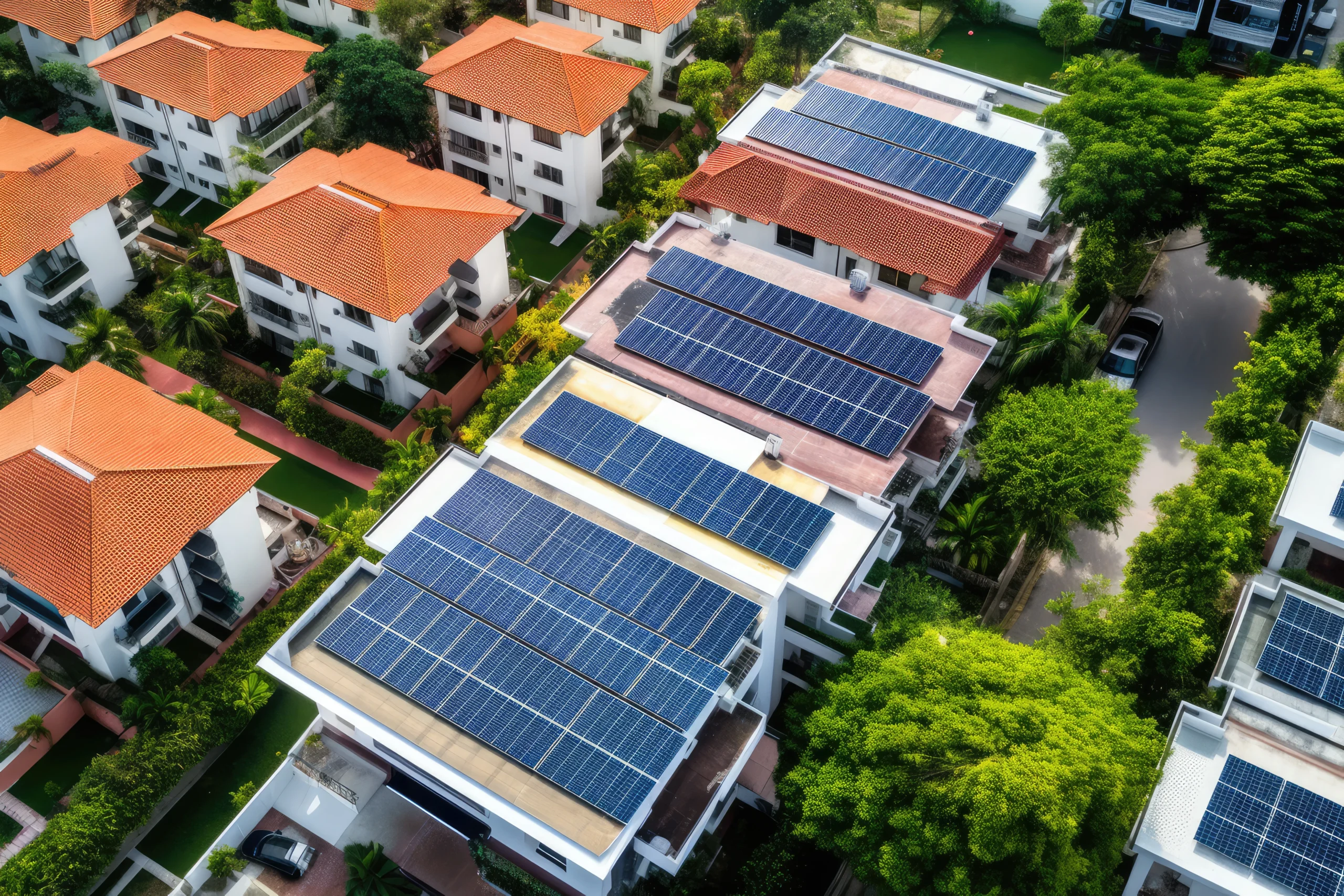 Solusi energi PLTS dan MEP untuk rumah dari Dams Energi